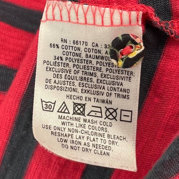 Anthropologie Postmark Fleur Trim Henley Shirt Sz XS - Picture 3 of 5